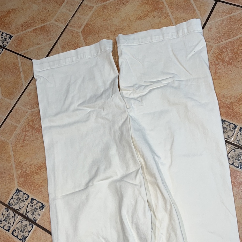 Free People White Wide-Leg Jeans - Picture 6 of 8